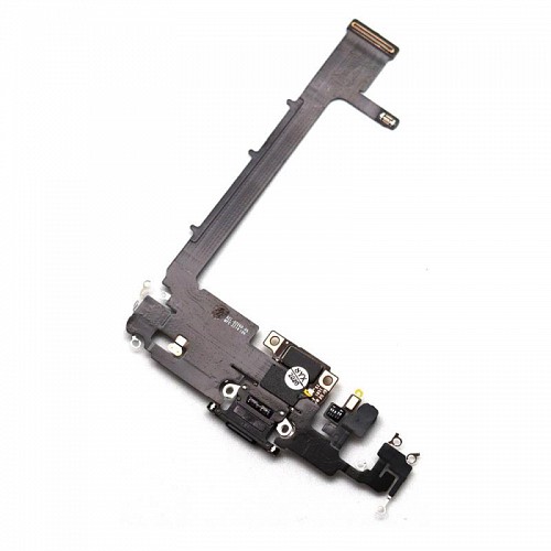Καλώδιο Πλακέ Apple iPhone 11 Pro Max με Επαφή Φόρτισης Σκούρο Γκρι (OEM)