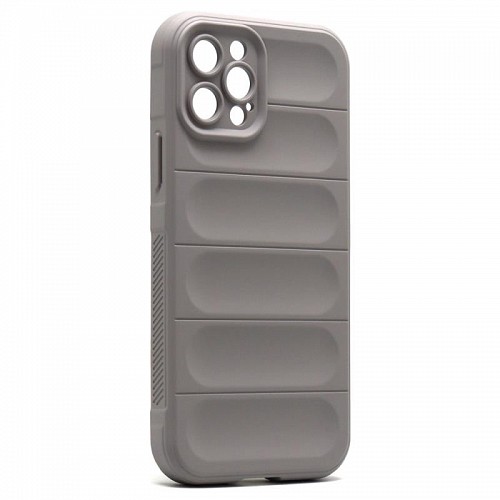 Θήκη Shield TPU inos Apple iPhone 14 Pro Stripes Ανοιχτό Γκρι