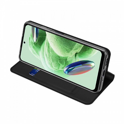 Θήκη Flip Dux Ducis Skin Pro Xiaomi Poco X5 5G/ Redmi Note 12 5G Μαύρο