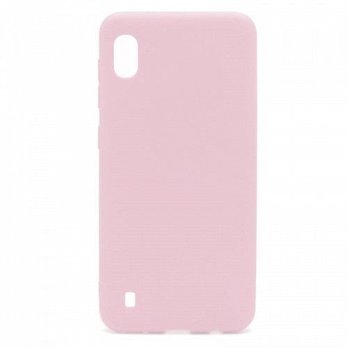 Θήκη Soft TPU inos Samsung A105F Galaxy A10 S-Cover Dusty Ροζ