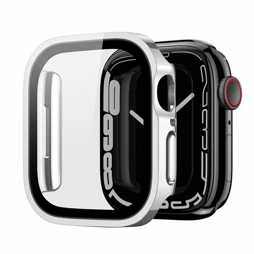 Θήκη PC Dux Ducis Hamo Metallic Apple Watch 10 42mm Ασημί