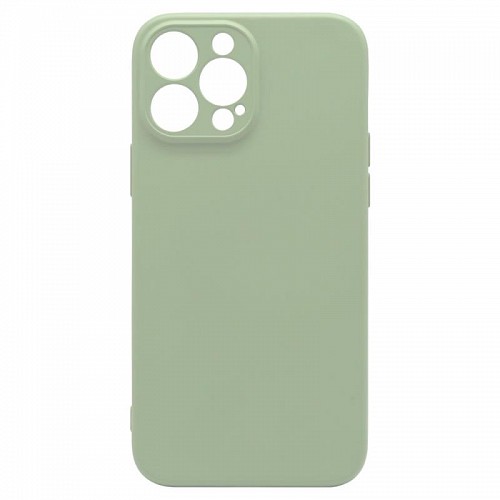 Θήκη Liquid Silicon inos Apple iPhone 13 Pro Max L-Cover Λαδί