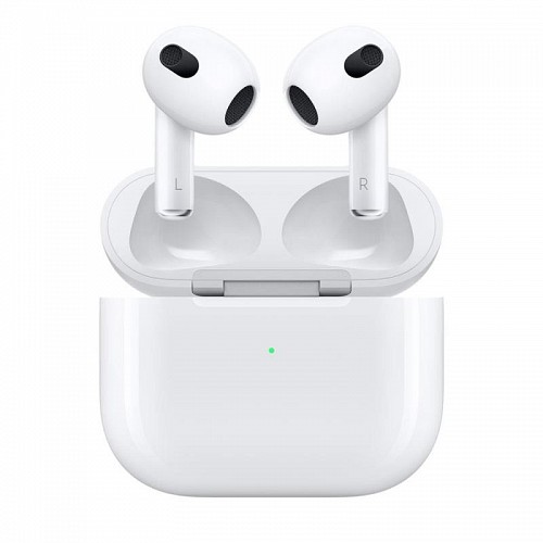 Ακουστικό Bluetooth Apple MME73 AirPods 3 με Θήκη Φόρτισης Magsafe Λευκό