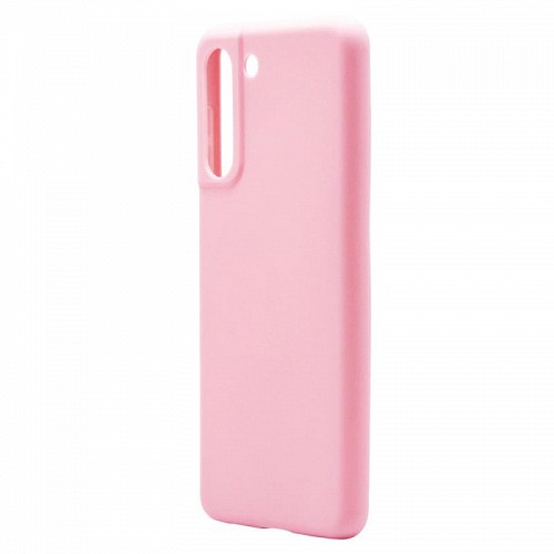 Θήκη Soft TPU inos Samsung G991B Galaxy S21 5G S-Cover Dusty Ροζ