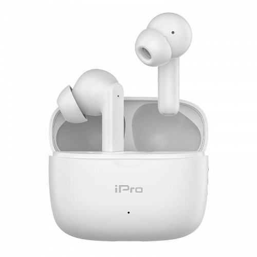 True Wireless Ακουστικά Bluetooth iPro TW300 Plus Λευκό