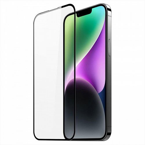 Tempered Glass Full Face Dux Ducis Apple iPhone 15 Μαύρο (1 τεμ.)