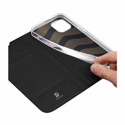 Θήκη Flip Dux Ducis Skin Pro Apple iPhone 15 Plus Μαύρο