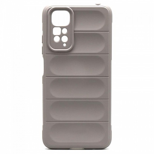 Θήκη Shield TPU inos Xiaomi Redmi Note 11 5G Stripes Ανοιχτό Γκρι
