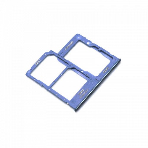 Βάση Κάρτας Sim & SD Samsung A415F Galaxy A41 Μπλε (Original)