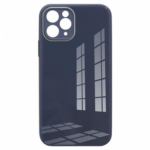 Θήκη TPU & Glass inos Apple iPhone 11 Pro CamGuard Σκούρο Μπλε