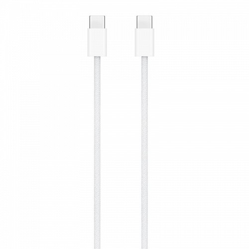 Kαλώδιο Apple Braided MW493 USB C σε USB C 60W 1m Λευκό (Ασυσκευαστό)