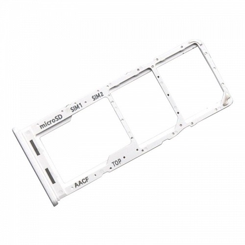 Βάση Κάρτας Sim & SD Samsung A136B Galaxy A13 5G Λευκό (Original)