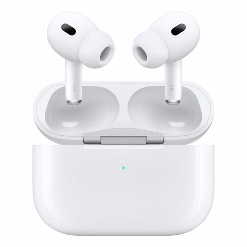 Ακουστικό Bluetooth Apple MTJV3 AirPods Pro (2023) με Θήκη Φόρτισης Magsafe (USB C) Λευκό