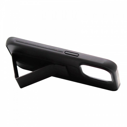Θήκη TPU & PC inos Apple iPhone 14 Pro Max Kickstand Μαύρο