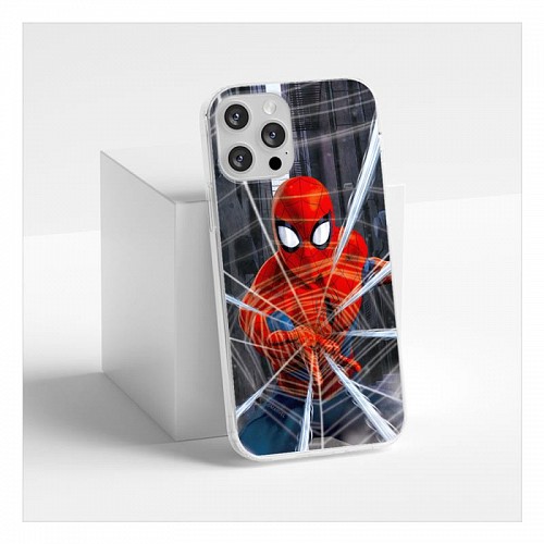 Θήκη Soft TPU Marvel Spiderman 008 Apple iPhone 15