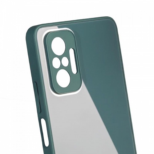 Θήκη TPU & Glass inos Apple iPhone 11 Pro Max CamGuard Πράσινο