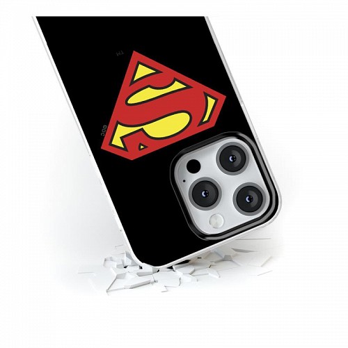 Θήκη Soft TPU DC Superman 002 Apple iPhone 14 Pro Max Μαύρο