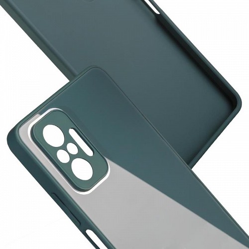 Θήκη TPU & Glass inos Apple iPhone 13 Pro Max CamGuard Πράσινο