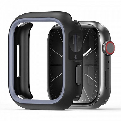 Θήκη PC Dux Ducis Bamo Apple Watch Series 7/8/9 45mm Μαύρο-Γκρι