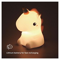 Επαναφορτιζόμενο Φωτιστικό LED GSC Unicorn 1W RGB Λευκό