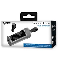 Bluetooth TWS ακουστικά με αλουμινένια θήκη φόρτισης NOD SOUNDTUBE