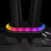 Επιτραπέζια gaming βάση στήριξης για 2 οθόνες έως 32, με 2 βραχίονες για κάθε οθόνη, για πλήρη ελευθερία κινήσεων ICY BOX IB-MSG304BL-T