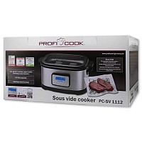 Συσκευή μαγειρέματος Sous Vide από ανοξείδωτο ατσάλι, 520W PROFI COOK PC-SV 1112
