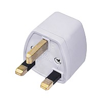 Universal αντάπτορας τροφοδοσίας Euro 2-pin σε 3 pin (αγγλικό) AKYGA AK-AD-59