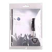 Αντάπτορας XLR 3-Pin θηλ. σε 6.35 mm mono αρσ NEDIS COTP15940BK