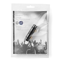 Αντάπτορας XLR 3-Pin θηλ. σε θηλ NEDIS COTP15920BK