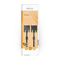 Καλώδιο DVI-D Dual αρσ. - DVI-D Dual αρσ., 2m σε συσκευασία blister NEDIS CCGB32000BK20