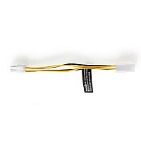 Καλώδιο προέκτασης τροφοδοσίας ATX-12V 4pin αρσ. σε ATX-12V 4pin θηλ. 0.15m  NEDIS CCGP74310VA015