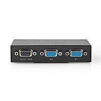 VGA switch 2 Η/Υ σε 1 οθόνη NEDIS CSWI5902BK