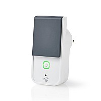 Wi-Fi Smart Plug εξωτερικού χώρου, 16Α, με μετρητή κατανάλωσης ενέργειας NEDIS WIFIPO120FWT
