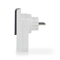 Wi-Fi Smart Plug εξωτερικού χώρου, 16Α, με μετρητή κατανάλωσης ενέργειας NEDIS WIFIPO120FWT