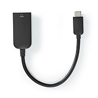 Μετατροπέας USB 3.2 Gen 1x1 Type-C αρσ. - HDMI θηλ., 0.20m NEDIS CCGP64652BK02
