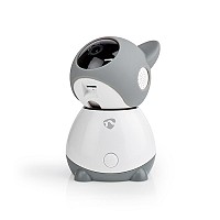 WiFi Smart IP camera Full HD 1080p, με λειτουργία Pan tilt και αισθητήρα θερμοκρασίας & υγρασίας NEDIS WIFICI30CGY