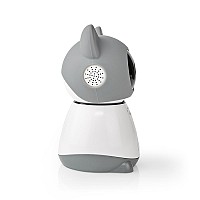 WiFi Smart IP camera Full HD 1080p, με λειτουργία Pan tilt και αισθητήρα θερμοκρασίας & υγρασίας NEDIS WIFICI30CGY