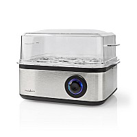 Ανοξείδωτος βραστήρας αυγών (1-8 αυγά), 500W NEDIS KAEB130EAL