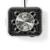 Ανοξείδωτος βραστήρας αυγών (1-8 αυγά), 500W NEDIS KAEB130EAL