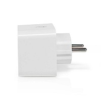 Wi-Fi Smart Plug με μετρητή κατανάλωσης ενέργειας, 3680W NEDIS WIFIP121FWT