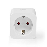 Wi-Fi Smart Plug με μετρητή κατανάλωσης ενέργειας, 3680W NEDIS WIFIP121FWT