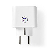 Wi-Fi Smart Plug με μετρητή κατανάλωσης ενέργειας, 3680W NEDIS WIFIP121FWT