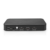 Ψηφιακός μετατροπέας HDMI σε 2x HDMI (eARC) + 1x HDMI ήχου, καθώς και σε έξοδο 3.5 mm kai TosLink NEDIS ACON3445AT