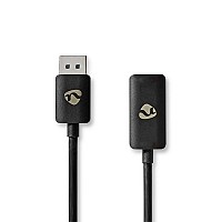 Καλώδιο DisplayPort αρσ. σε HDMI θηλ., 0.20m NEDIS CCGP37108BK02