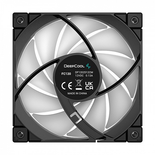 3 Aνεμιστήρες 120mm, με Addressable RGB LED σύστημα φωτισμού DEEPCOOL FC120 3IN1