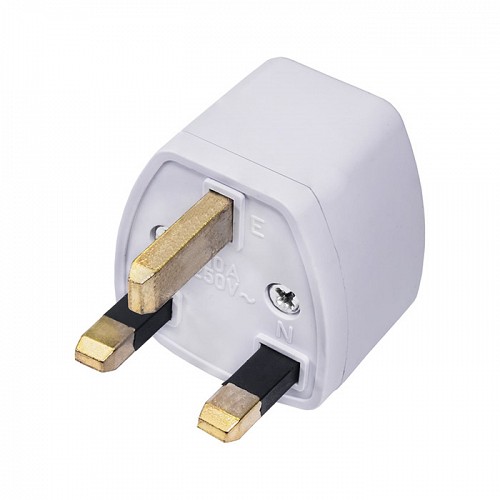 Universal αντάπτορας τροφοδοσίας Euro 2-pin σε 3 pin (αγγλικό) AKYGA AK-AD-59