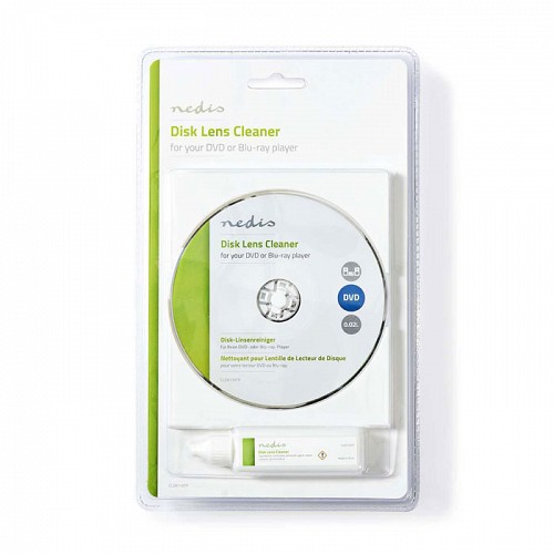 Κιτ καθαριστικό κεφαλής DVD/Blu-ray και υγρό 20ml NEDIS CLDK110TP