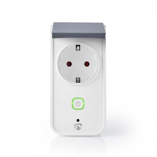 Wi-Fi Smart Plug εξωτερικού χώρου, 16Α, με μετρητή κατανάλωσης ενέργειας NEDIS WIFIPO120FWT