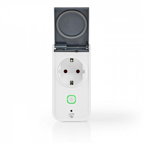 Wi-Fi Smart Plug εξωτερικού χώρου, 16Α, με μετρητή κατανάλωσης ενέργειας NEDIS WIFIPO120FWT